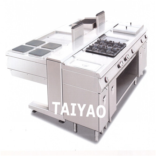 Luxury Cooking range for five star hotel and restaurant